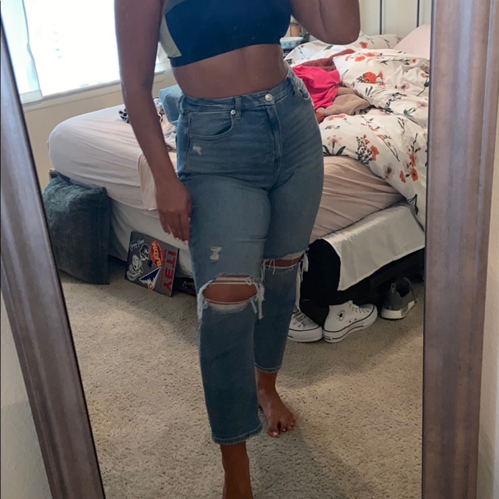 AE Mom Jeans Curvy